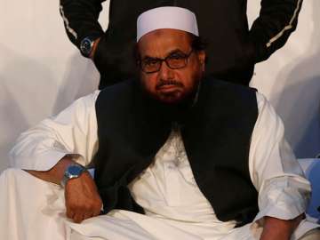 File pic of Pak-based terrorist Hafiz Saeed 