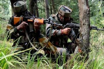 The Indian Army today foiled an attack on a patrol party
