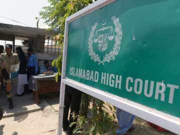 File pic - An outside view of Islamabad HC