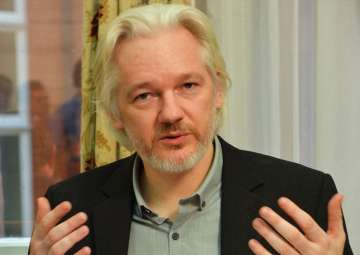 File pic of Julian Assange