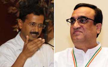 Arvind Kejriwal, Ajay Maken