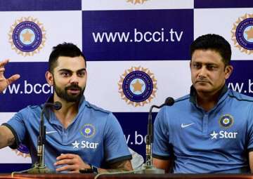 BCCI officials likely to interact with Kumble, Kohli