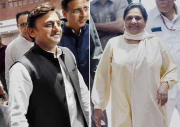Akhilesh, Mayawati likely to hold joint rally in UP, a newspaper report said