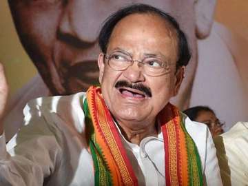 File pic of Union Minister Venkaiah Naidu