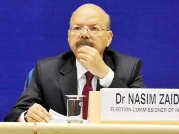 File pic of CEC Nasim Zaidi