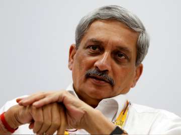 File pic of Goa CM Manohar Parrikar