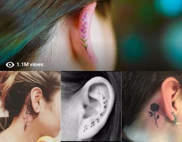 ear helix tattoos