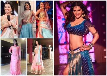 sunny leone in traditional dresses