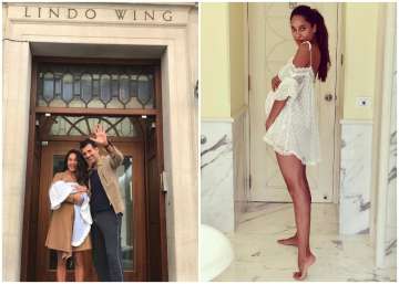 lisa haydon gives birth to baby boy