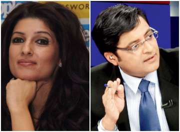 Twinkle Khanna slams Arnab Goswami for writing letters to politicians