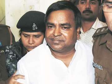 File pic of rape accused Samajwadi Party leader Gayatri Prajapati