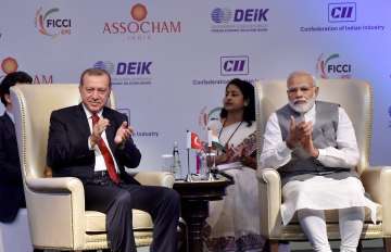 Erdogan makes a pitch for India-Turkey FTA at a Business Summit