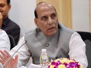 File pic of Home Minister Rajnath Singh 