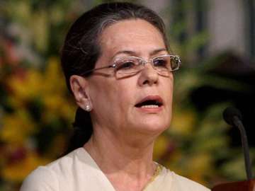 File pic of Congress president Sonia Gandhi 