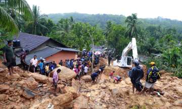 Rain-triggered floods, landslides kill over at least 92 in Sri Lanka
