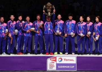 South Korea upset China to win Sudirman Cup