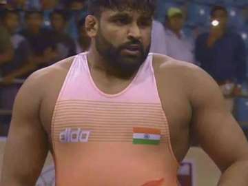 Wrestler Sumit takes silver on final day of Asian Championship