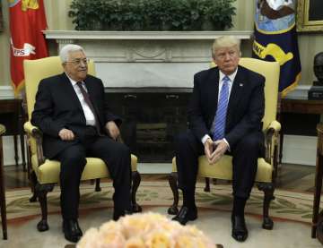 Trump to meet Palestinian President at White House today
