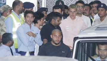 Justin Bieber arrives in India, Salman Khan’s bodyguard Shera spotted (in pics)