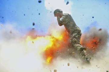 US Army photographer captures her own death in mortar explosion