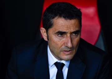 A file image of new Barcelona coach Ernesto Valverde.