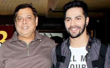 Varun Dhawan gets hit with a bottle by dad David Dhawan for being naughty