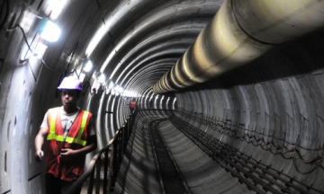 India’s first underwater metro tunnel 