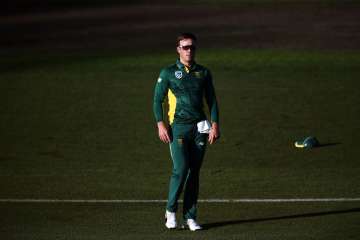 AB de Villiers of South Africa on the field