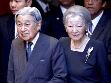 Emperor Akihito, Empress Michiko 