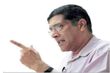 CEA Arvind Subramanian expressed his displeasure at the RBI holding rates 