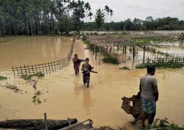 Rains wreak havoc in Assam, 60,000 hit 