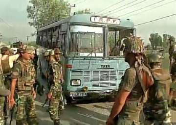 File pic - Two CRPF men injured in Kashmir grenade attack