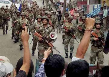 Darjeeling: CRPF troops patrol streets after GJM resorted to violence