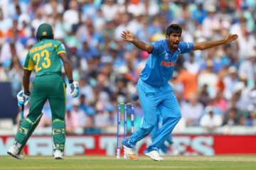 Jasprit Bumrah of India succesfully appeals