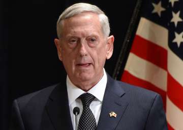 File pic of US Defense Secretary Jim Mattis