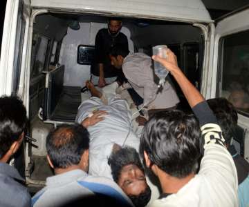 Policeman injured in attack on retired HC judge's guard post