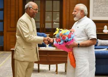 Ram Nath Kovind meets PM Modi in New Delhi