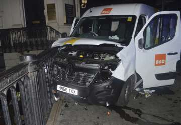 The van used in the London Bridge attacks of June 3 
