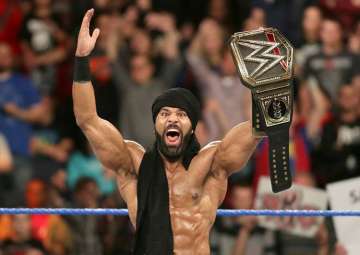 A file image of current WWE champions Jinder Mahal.