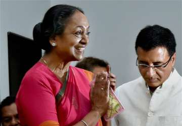 Will contest on plank of social justice, not on caste, says Meira Kumar