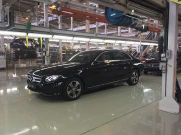Mercedes Benz today rolled out the new E-CLass e220d priced at Rs 57.14 lakh