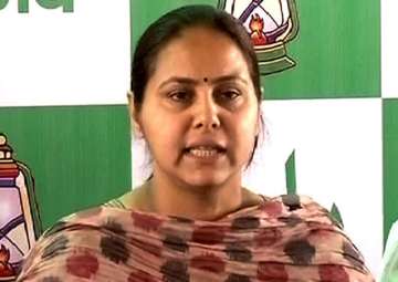 File pic - Lalu’s daughter Misa Bharti skips I-T summons second time 