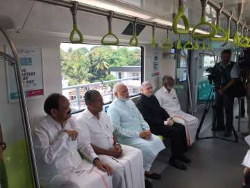 PM Modi inaugurates Kochi Metro