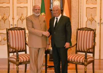 PM Modi meets Portuguese counterpart Antonio Costa in Lisbon 