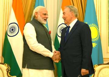 PM Modi, Kazakh President discuss ways to expand bilateral ties