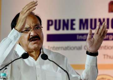 Naidu speaks during listing ceremony of PMC's bonds 