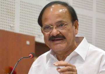 File pic of Union minister Venkaiah Naidu