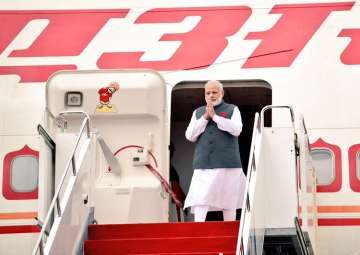 PM Modi arrives in Astana