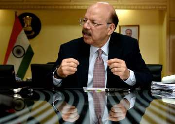 File pic of Chief Election Commissioner Nasim Zaidi 