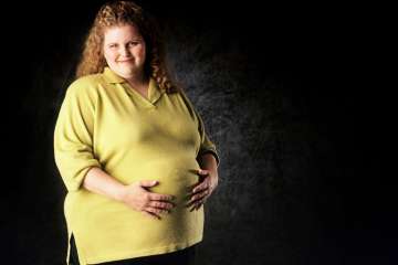 overweight obese pregnant mother